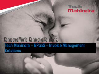 Tech Mahindra – BPaaS – Invoice Management Solutions