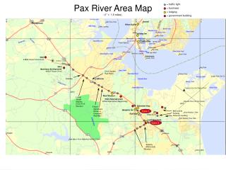 Pax River Area Map (1” = 1.5 miles)