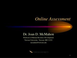 Online Assessment