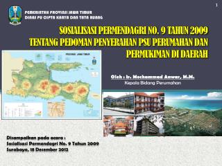 SOSIALISASI PERMENDAGRI NO. 9 TAHUN 2009