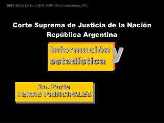 Corte Suprema de Justicia de la Nación