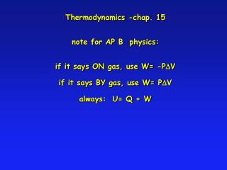 The Ideal Gas Law ( review chap.14)