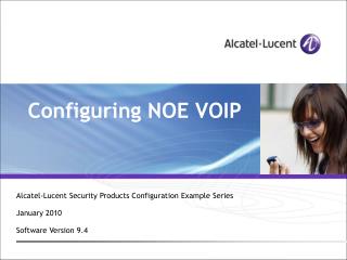 Configuring NOE VOIP