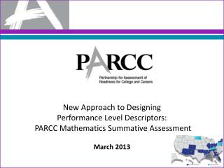 New Approach to Designing Performance Level Descriptors: