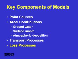 Key Components of Models