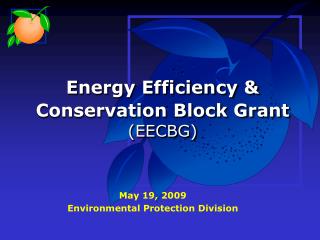 Energy Efficiency &amp; Conservation Block Grant (EECBG)