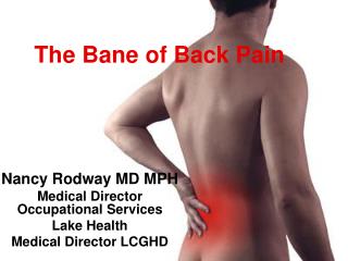 The Bane of Back Pain