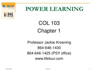 POWER LEARNING