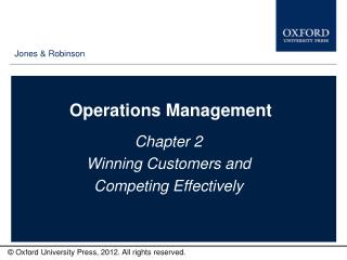 Operations Management