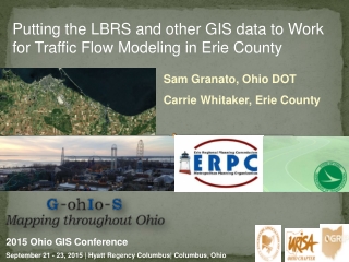 Putting the LBRS and other GIS data to Work for Traffic Flow Modeling in Erie County