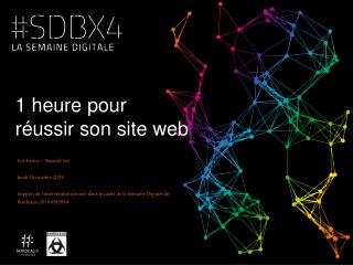 1 heure pour réussir son site web