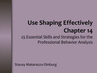 Stacey Matarazzo-Dinburg