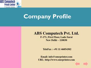 Company Profile