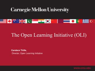 The Open Learning Initiative (OLI)