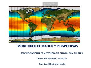 MONITOREO CLIMATICO Y PERSPECTIVAS