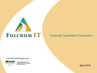 Corporate Capabilities Presentation