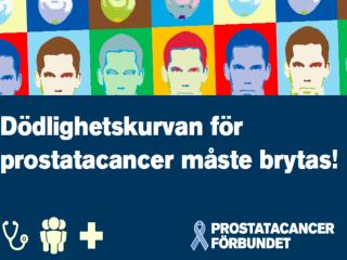 Dödlighetskurvan för prostatacancer måste brytas!