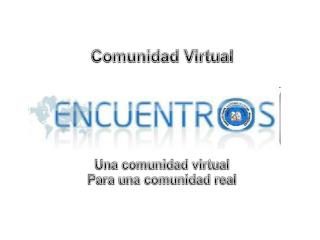 Comunidad Virtual