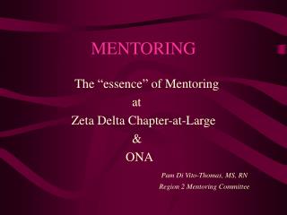 MENTORING