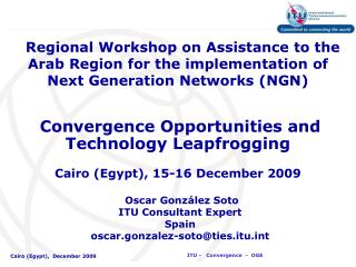 Regional Workshop on Assistance to the Arab Region for the implementation of