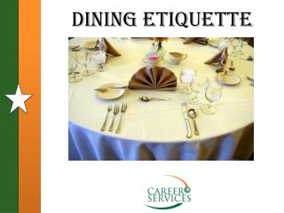 Dining Etiquette