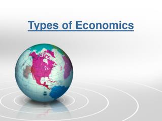 Types of Economics