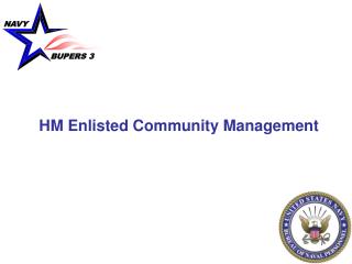 HM Enlisted Community Management