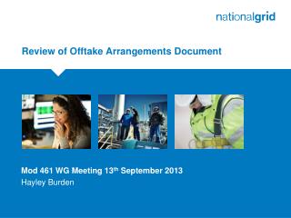 Review of Offtake Arrangements Document