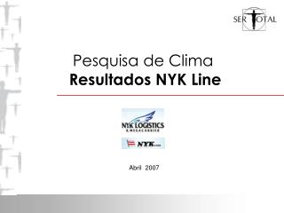 Pesquisa de Clima Resultados NYK Line