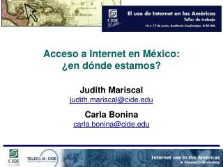 Acceso a Internet en México: ¿en dónde estamos?