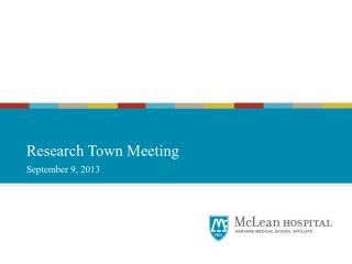 Research Town Meeting