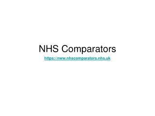 NHS Comparators