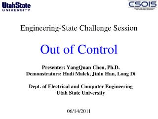 Engineering-State Challenge Session Out of Control