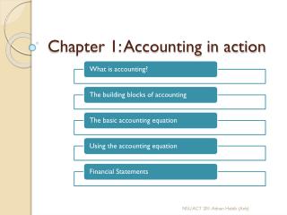 Chapter 1: Accounting in action