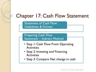 Chapter 17: Cash Flow Statement