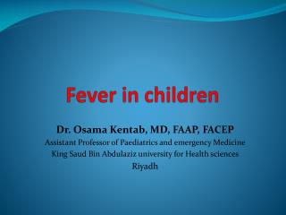 Fever in children