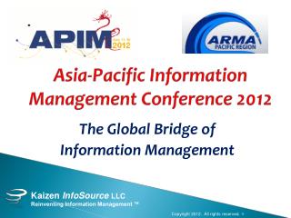 Asia-Pacific Information Management Conference 2012