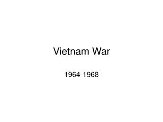 Vietnam War