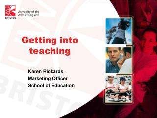 Getting into teaching