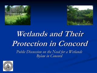 Wetlands and Their Protection in Concord