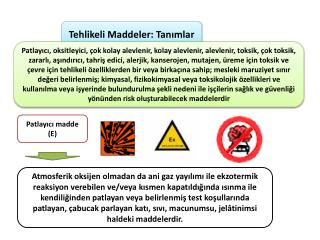 Tehlikeli Maddeler: Tanımlar