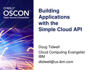 Building Applications with the Simple Cloud API