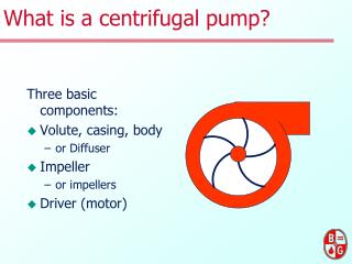 What is a centrifugal pump?