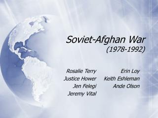 Soviet-Afghan War (1978-1992)