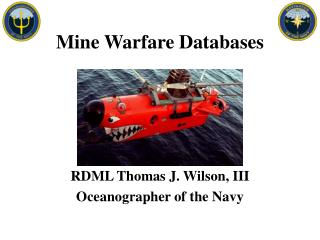 Mine Warfare Databases