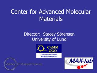 Center for Advanced Molecular Materials