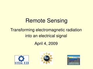 Remote Sensing