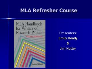 MLA Refresher Course