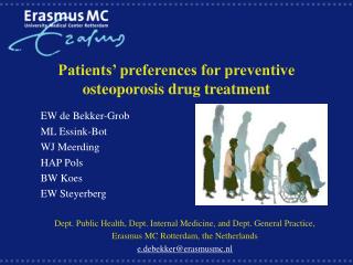 Patients’ preferences for preventive osteoporosis drug treatment
