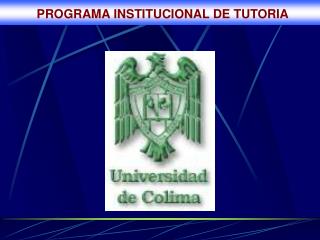 PROGRAMA INSTITUCIONAL DE TUTORIA